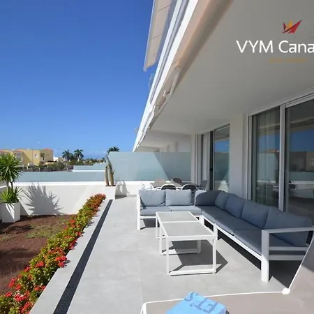 New In Terazzas De Costa Adeje. Big Terrace With A Garden, Heated Pool And Private Parking Costa Adeje