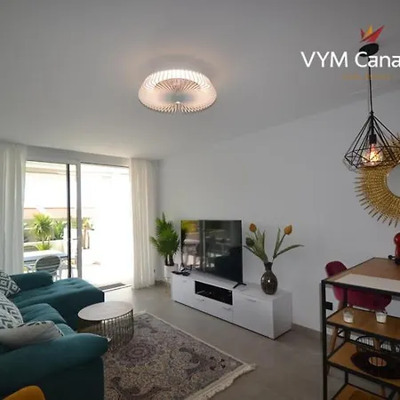 New In Terazzas De Costa Adeje. Big Terrace With A Garden, Heated Pool And Private Parking * Costa Adeje